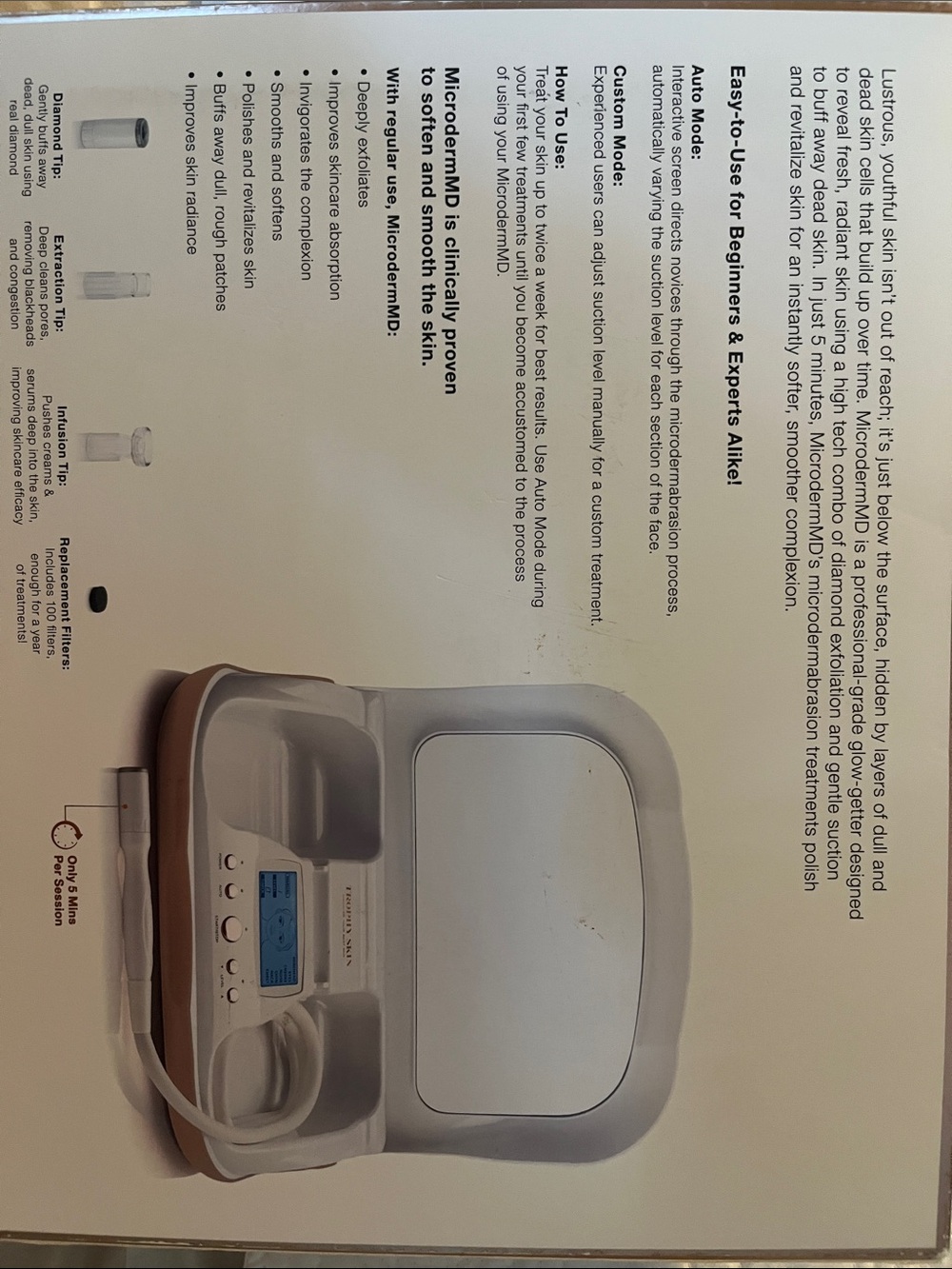 Trophy Skin MicrodermMD Microdermabrasion Device - Picture 3 of 3